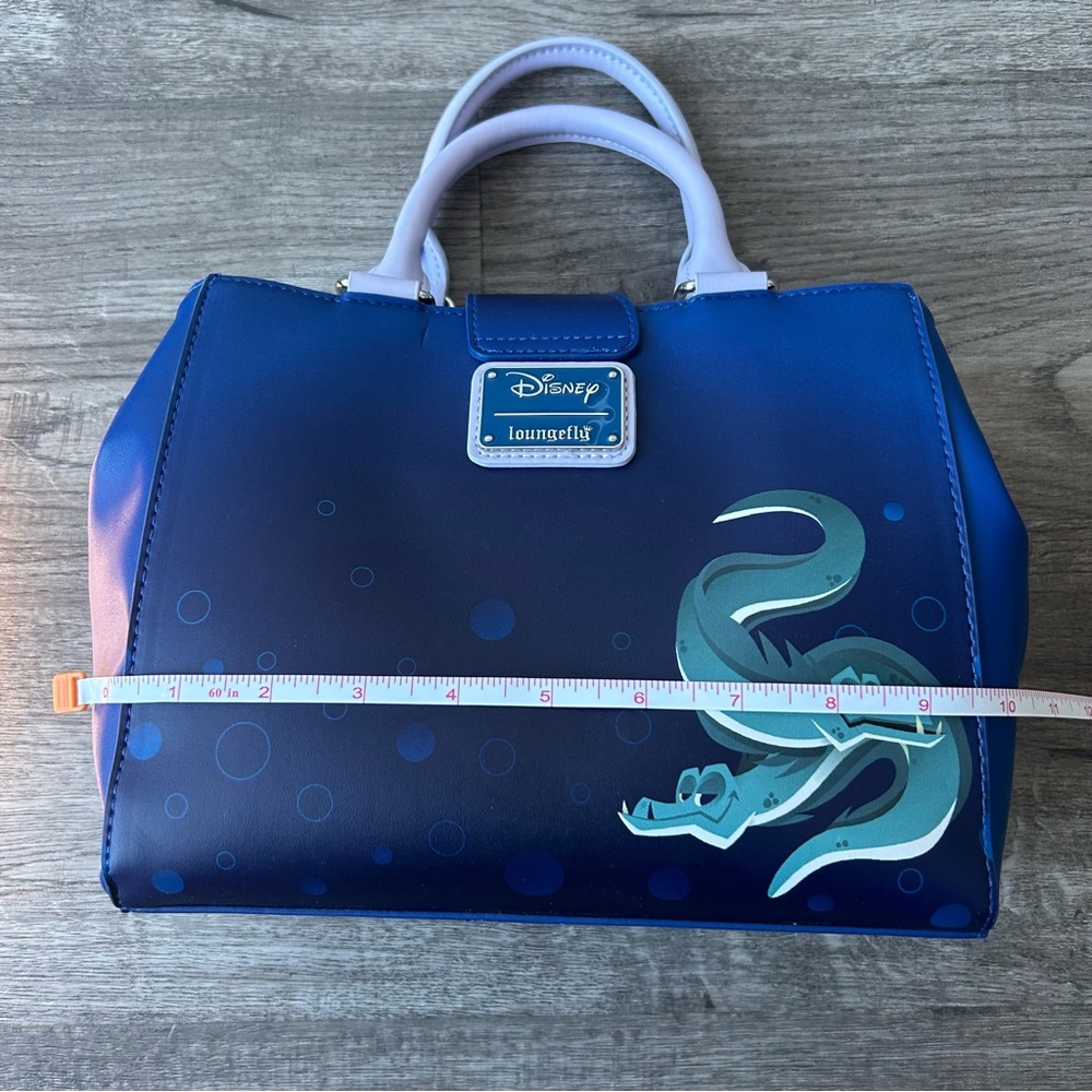 BNWT Loungefly Ursula Disney Blue and Purple Women's hand Bag - Picture 3 of 9